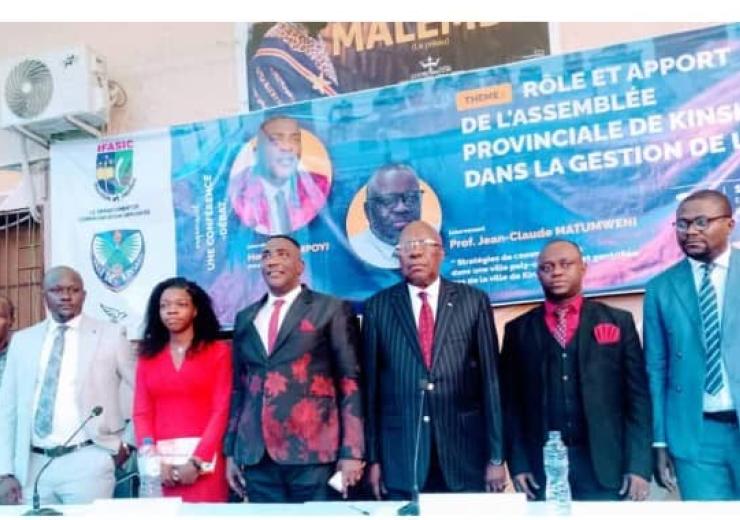 CONFERENCE DEBAT SUR LE RÖLE DE L'ASSEMBLEE PROVICIALE DE KINSHASA DANS LA GESTION DE LA VILLE