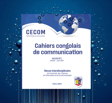 Cahiers congolais de communication: Volume XXI numéro 1